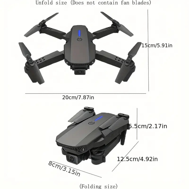 360° Stunt Flip Aerial Photography Drone E88
