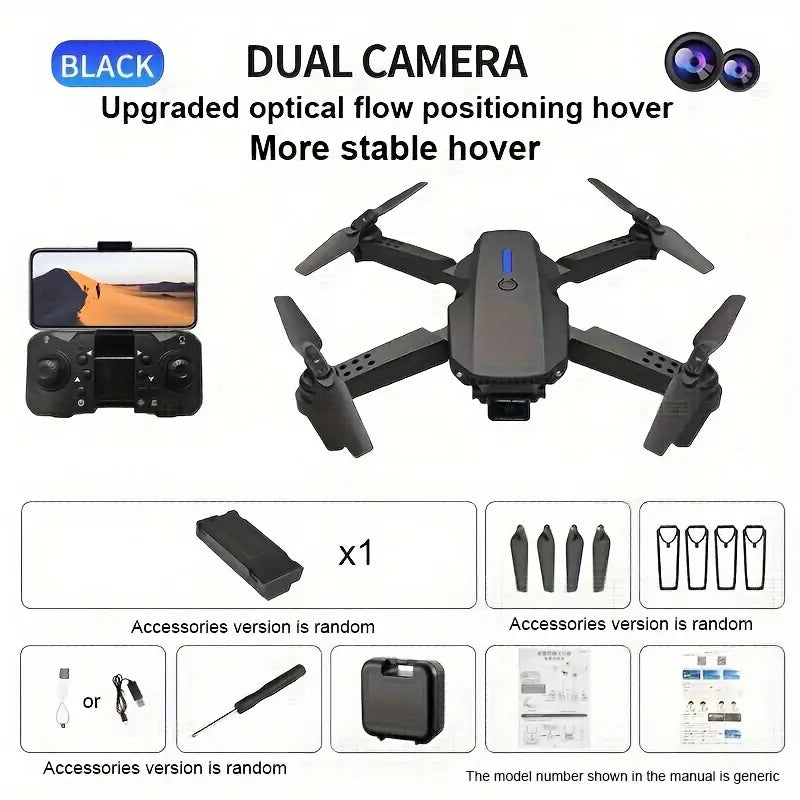 360° Stunt Flip Aerial Photography Drone E88