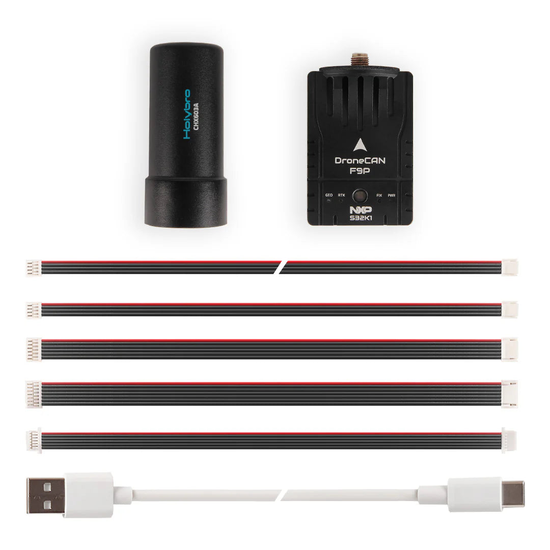 DroneCAN H-RTK F9P Helical (Based on NXP S32K1)