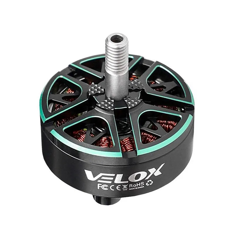 T-Motor VELOX V2808 Cinematic MotorT-Motor VELOX V2808 Cinematic Motor – 1300KV / 1500KV / 1950KV
About This Product
The T-Motor VELOX V2808 Motor continues the lineage of great FPV racing motors by T