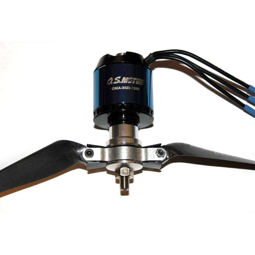 TBS FOLDING PROP SET
Everything you need to mount a folding propeller to a 6mm reverse mount motor shaft (e.g. Hacker or OS OMA motors). The propeller is included too, obviously.
Ev