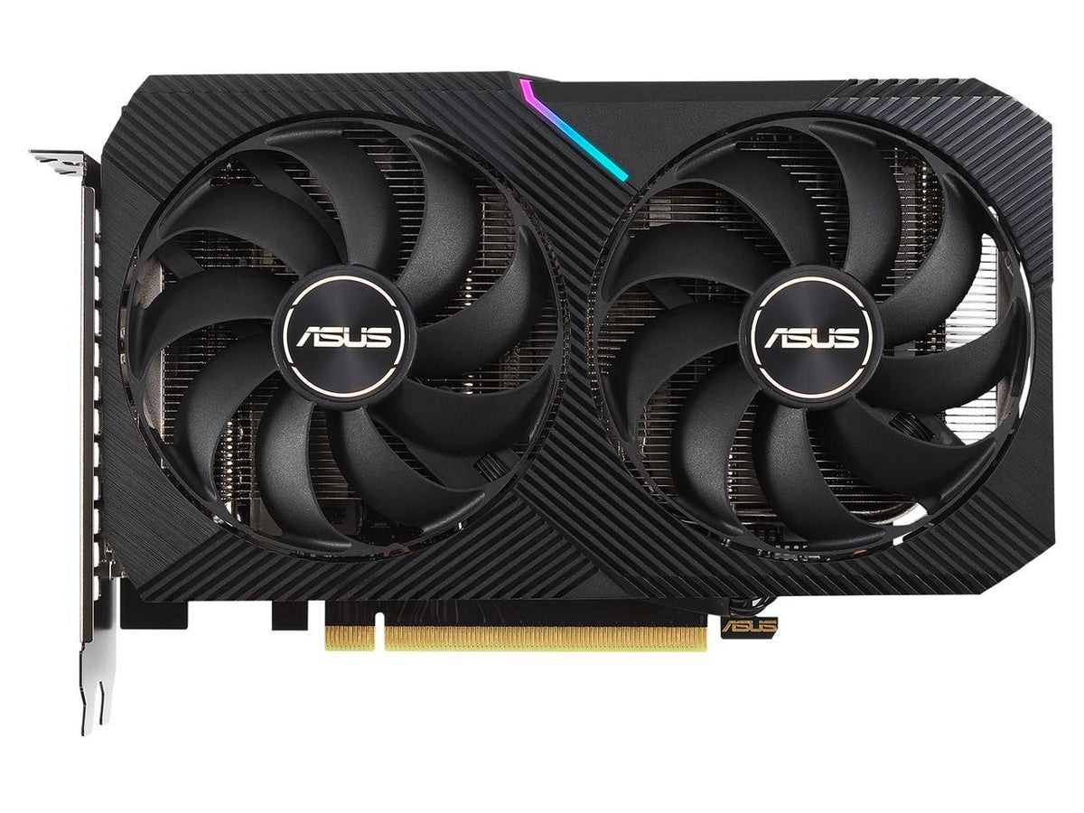 ASUS Dual GeForce RTX 3060 White OC Edition 12GB GDDR6 | PCIe 4.0, HDMI 2.1, DisplayPort 1.4a, 2-Slot Design, Axial-Tech Fan, 0dB