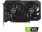 ASUS Dual GeForce RTX 3060 White OC Edition 12GB GDDR6 | PCIe 4.0, HDMI 2.1, DisplayPort 1.4a, 2-Slot Design, Axial-Tech Fan, 0dB