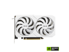ASUS Dual GeForce RTX 3060 White OC Edition 12GB GDDR6 | PCIe 4.0, HDMI 2.1, DisplayPort 1.4a, 2-Slot Design, Axial-Tech Fan, 0dB