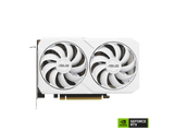 Load image into Gallery viewer, ASUS Dual GeForce RTX 3060 White OC Edition 12GB GDDR6 | PCIe 4.0, HDMI 2.1, DisplayPort 1.4a, 2-Slot Design, Axial-Tech Fan, 0dB