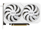 ASUS Dual GeForce RTX 3060 White OC Edition 12GB GDDR6 | PCIe 4.0, HDMI 2.1, DisplayPort 1.4a, 2-Slot Design, Axial-Tech Fan, 0dB