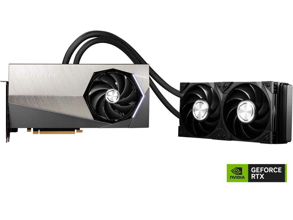 MSI Suprim GeForce RTX 4090 24GB GDDR6X PCI Express 4.0 Video Card RTX 4090 SUPRIM LIQUID X 24G