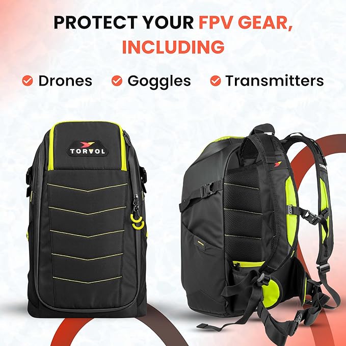 The Ultimate Solution for Drone Racing Enthusiasts Torvol Quad Pitstop Backpack V2 - Green