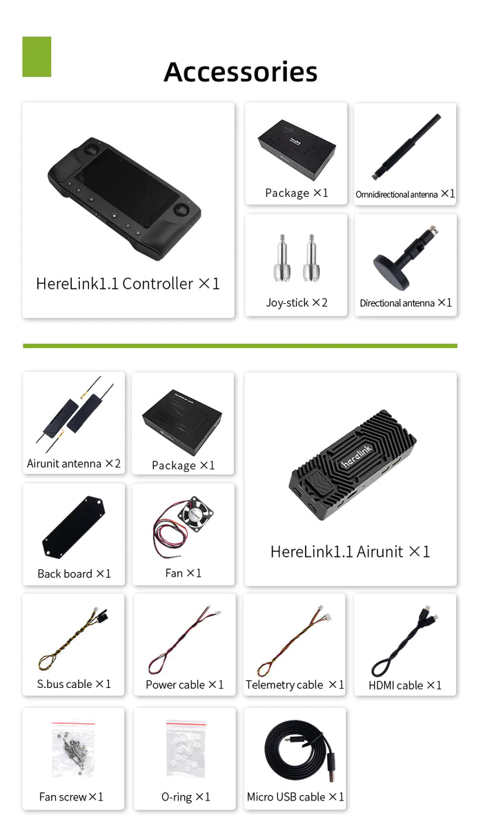 Herelink Black v1.1 Bundle
