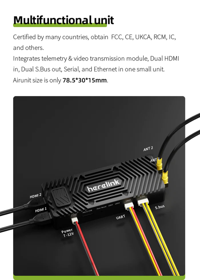 Herelink Black v1.1 Bundle