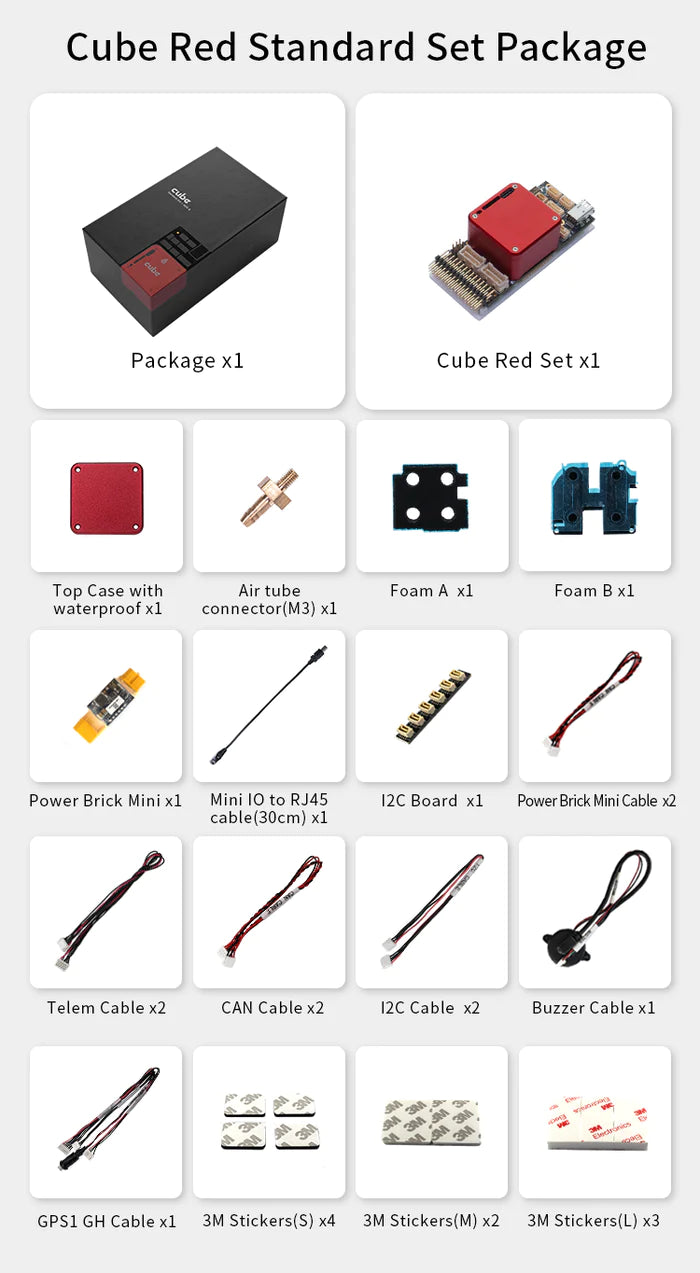 Red Cube Pro Standard Set