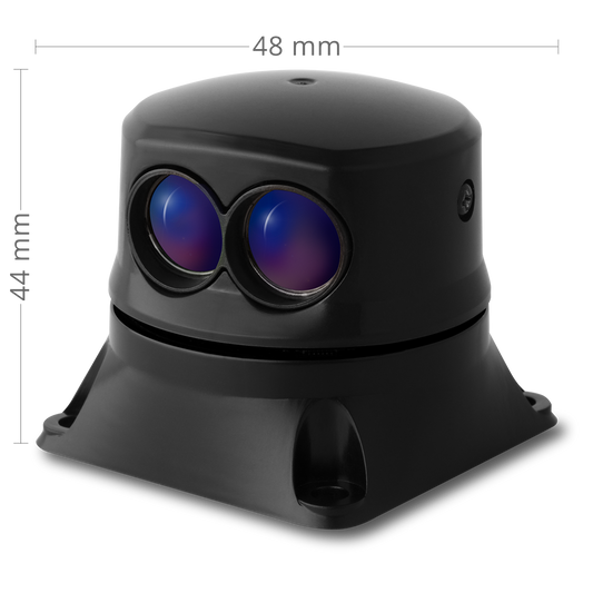 LIDAR: Lightware Sf45/b (50m), 58g, Oscillating microLiDAR, 320° Scanning