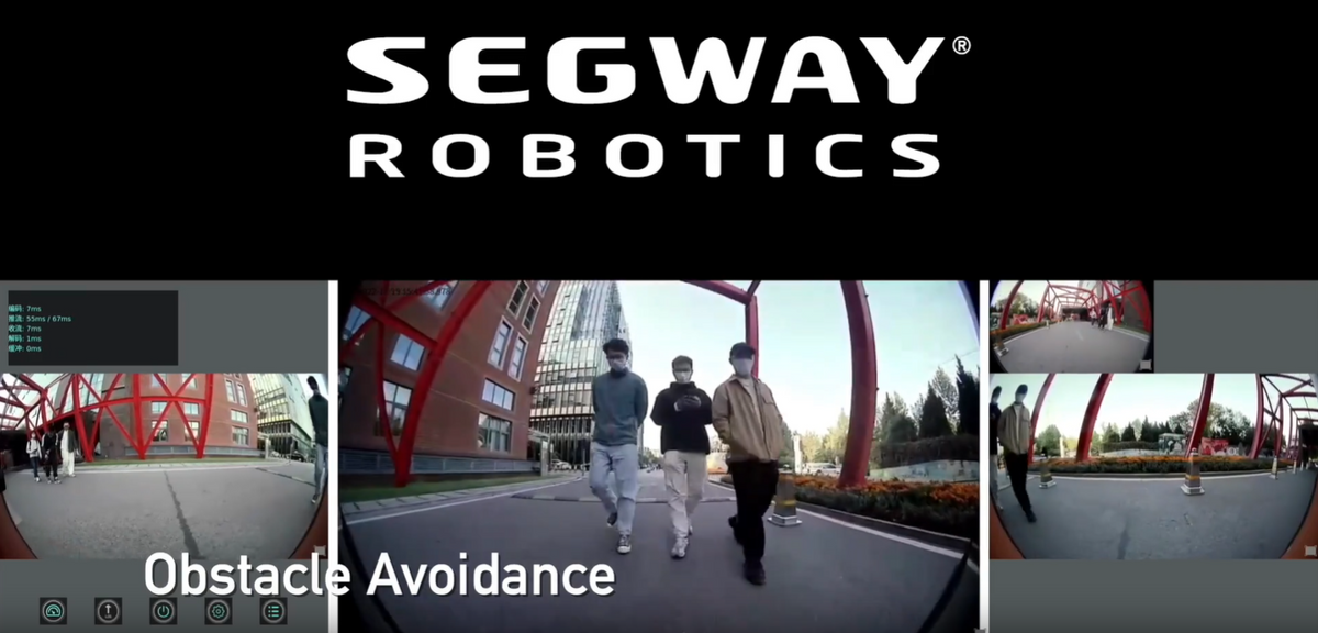Segway Robotics Outdoor Delivery Robot E1