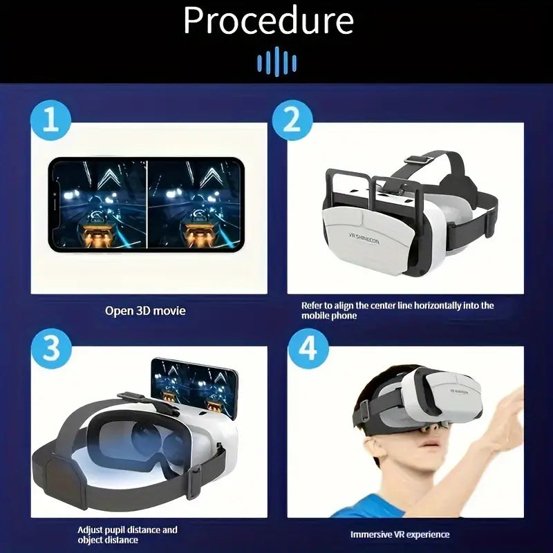 3d Movie VR Glasses