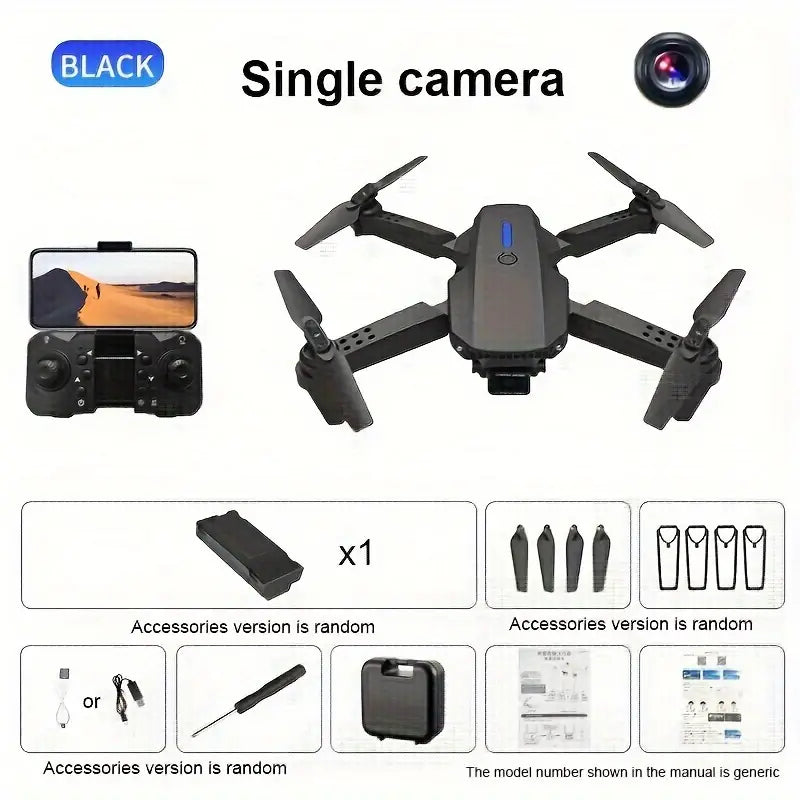 360° Stunt Flip Aerial Photography Drone E88