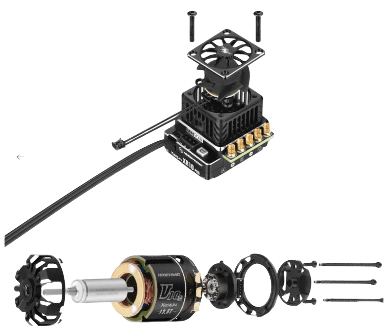XR10 Pro ESC G2S Combo