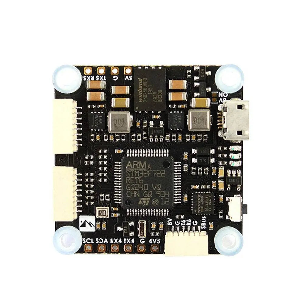 MATEKSYS F722 Flight Controller for DJI Digital FPV SystemThe Matek's line of F7 flight controllers brings a host of new possibilities to your fixed wing or multirotor. This F7 FC features STM32F722, MPU6000, BMP280, 32M fl