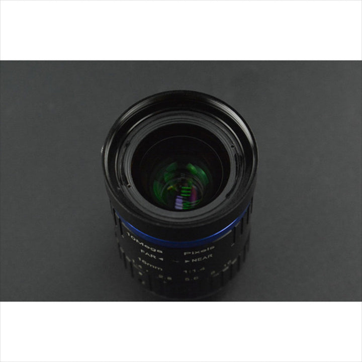 High-Quality  16mm 10MP Telephoto Lens

16mm 10MP Telephoto Lens
Designed for Raspberry Pi &amp; Jetson Nano Camera Module (Not included)

Offers front and back cover for protection
Provides narrow-angle