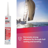 Load image into Gallery viewer, 3M TALC Marine Adhesive Sealant 5200 (06535) - Fast Cure, Permanent Waterproof Bond for Boats &amp; RVs, 1 fl oz, White