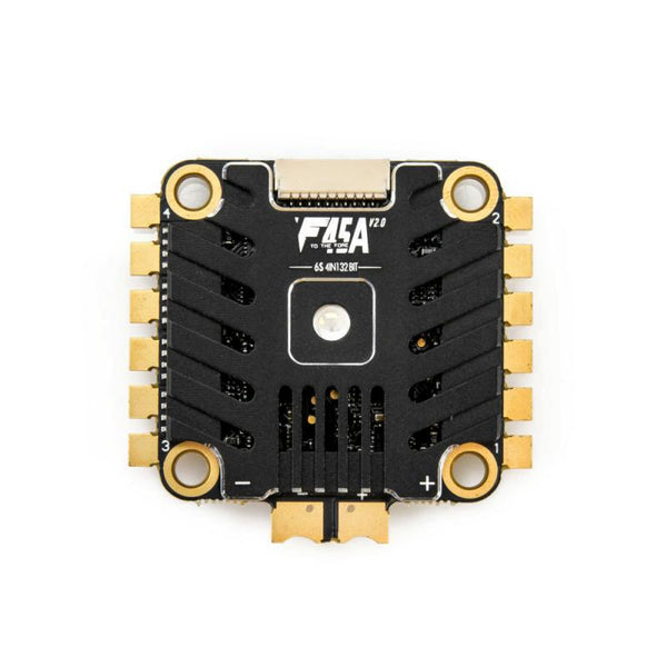 T-MOTOR F45A V2.0 6S 4IN1 ESC 32 BITThis ESC is T-Motor's 4-in-1 version of their popular F45A ESC. This 4-in-1 ESC packs 45A into an industrialized PCB layout made with premium features such as a 32bi