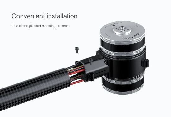 T-Motor Coaxial X-701 135kv Brushless&Escs Set Motor Mount for Drone - China DC Motor and Brushless Motor