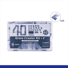 Grove Creator Kit - γ / 40 Modules Arduino Starter Kit

Grove Creator Kit - γ / Arduino Starter Kit

Contains 5 actuators, 10 analog inputs, 4 displays, LEDs, and sensors
Offers 40 Grove functional modules
Provides spec