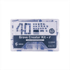 Grove Creator Kit - γ / 40 Modules Arduino Starter Kit

Grove Creator Kit - γ / Arduino Starter Kit

Contains 5 actuators, 10 analog inputs, 4 displays, LEDs, and sensors
Offers 40 Grove functional modules
Provides spec
